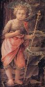 Fra Filippo Lippi Details of The Adoration of the Infant Jesus oil painting on canvas